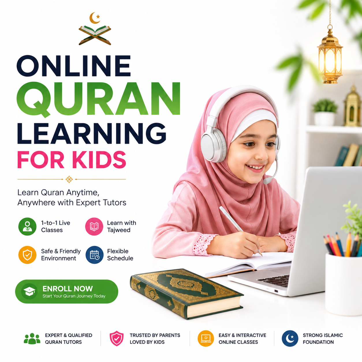 Online Quran Learning for Girls UK — QiranCourses.co.uk
