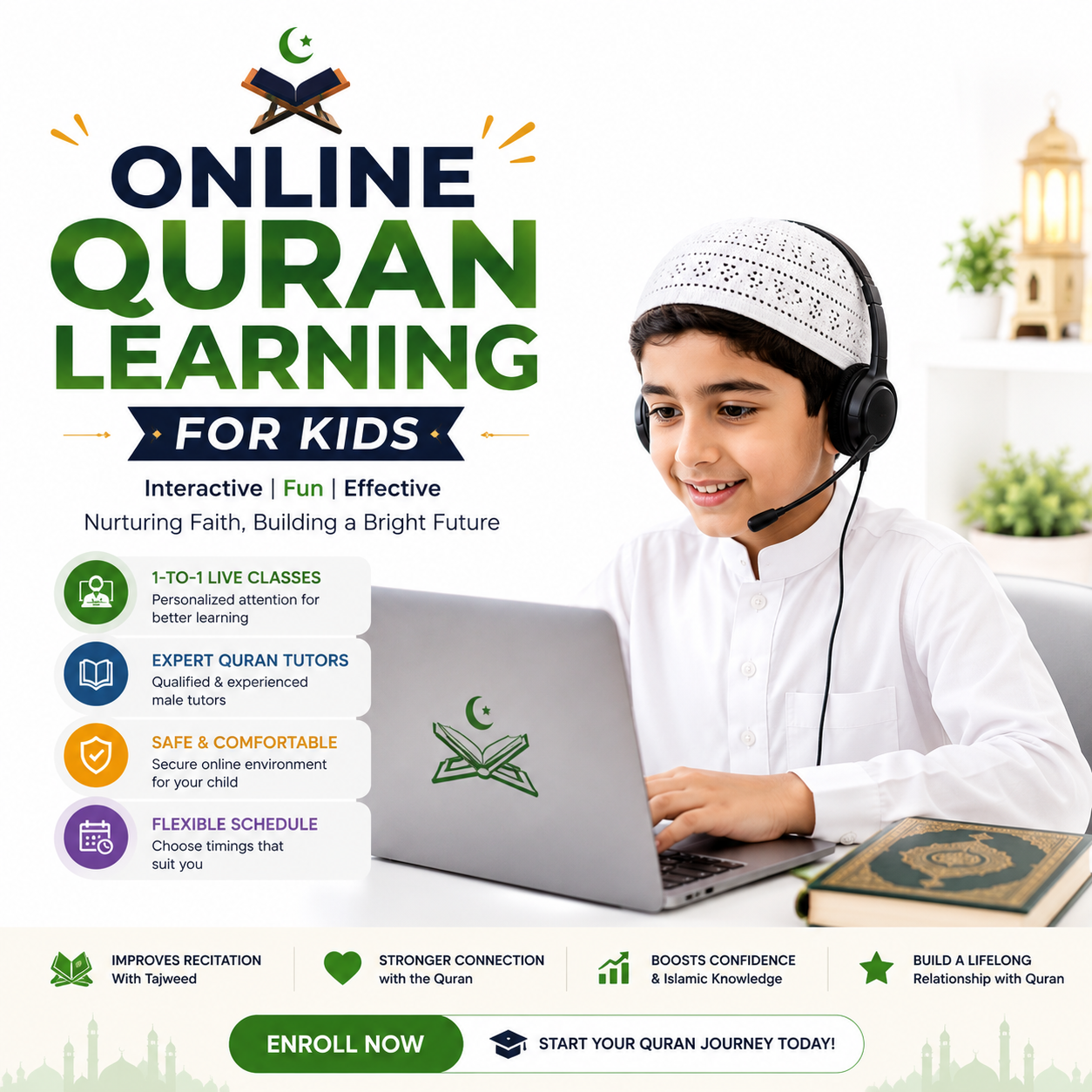 Online Quran for Beginners UK — QiranCourses.co.uk